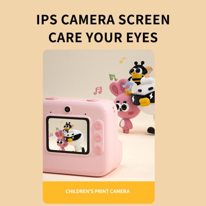 WOWKIDS K27 Kids Instant Print Camera with Flashlight