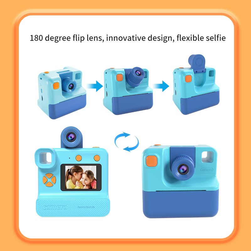 WS-C03：Kids Instant Print Digital Camera
