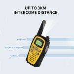 Wowkids MS-H628 Walkie Talkie - Durable, Long-Range Communication for Kids & Adults