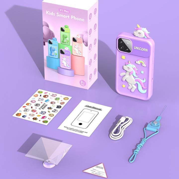 WOWKIDS P1 Kids Mobile Phone Toy - Purpe