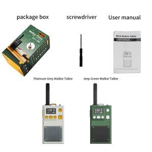 Wowkids W1A Walkie Talkie - 5km Long Range Walkie Talkie for Kids and Adults